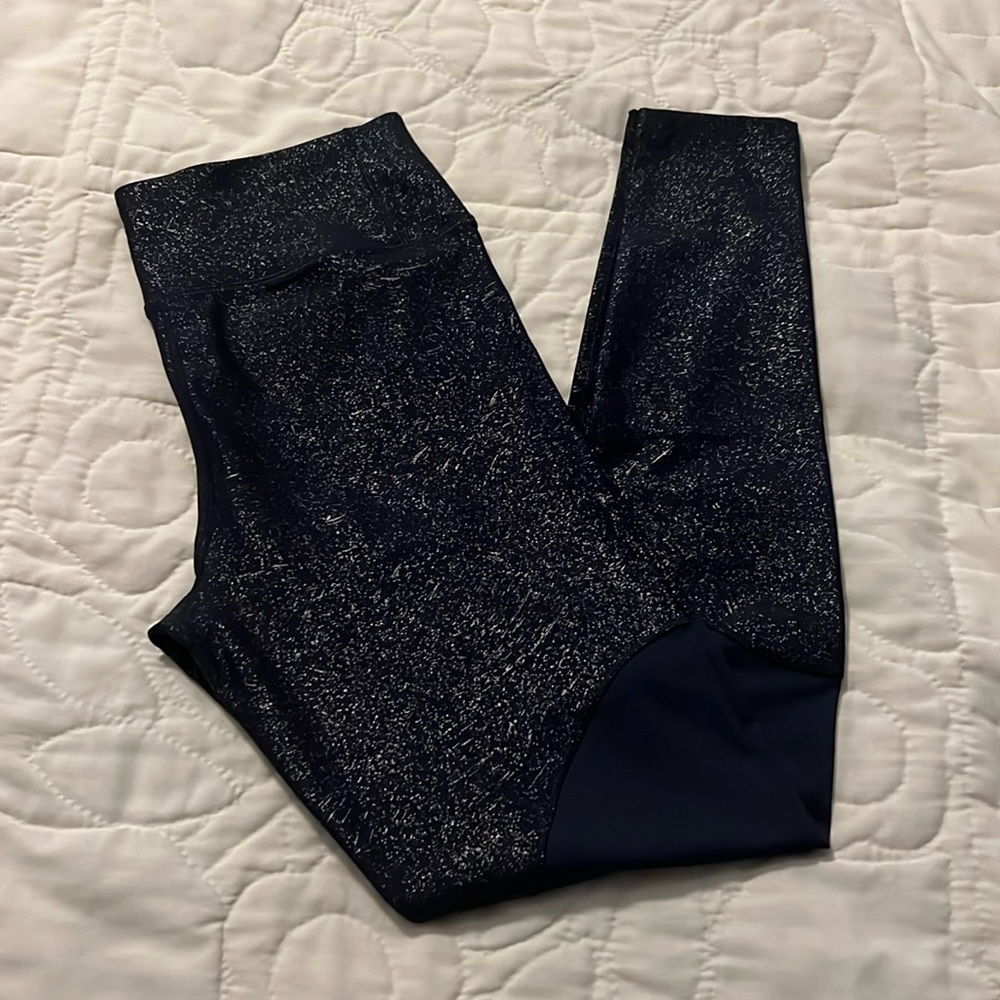 Nike Mesh Leggings - Navy